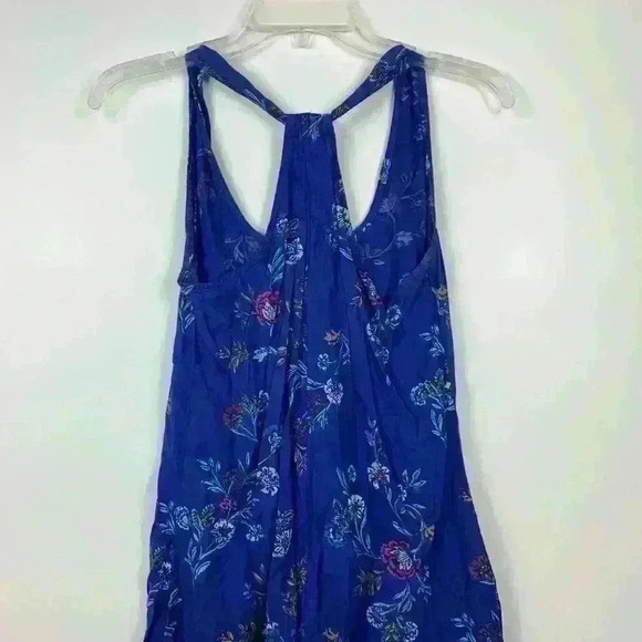 Old Navy Blue Floral Sun Dress - WOMENS size Small - Picture 4 of 4